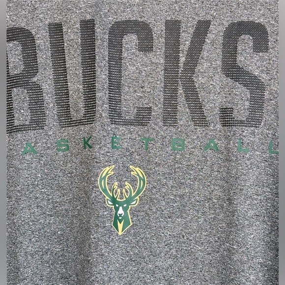 Milwaukee Bucks Ultra Game Short Sleeve Performance TShirt Light Weight XL - Picture 7 of 15